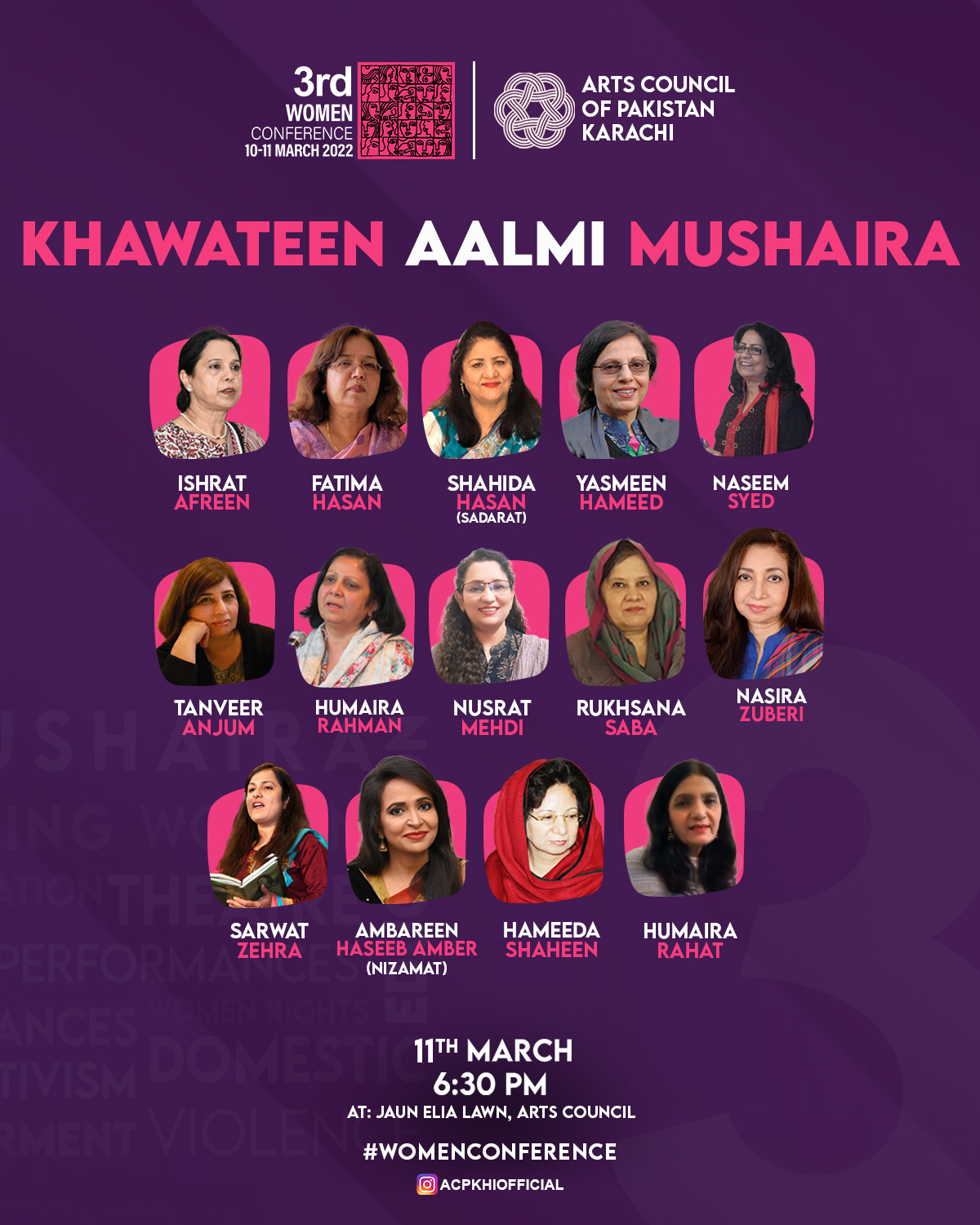 khawateen mushaira